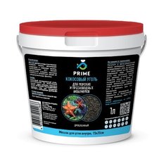 Наполнитель Prime Кокосовый уголь для морских и пресноводных аквариумов 1 л черный P.R.I.M.E.