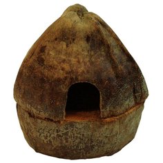 Грот Namiba Terra Домик для лягушек кокос 2 коричневый