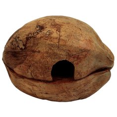 Грот Namiba Terra Домик для лягушек кокос 1 коричневый