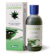Derbe масло моющее Olioderbe Aloe для секущихся и тонких волос 200 мл