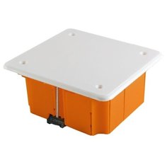 Распределительная коробка TDM ЕLECTRIC SQ1403-1022 скрытый монтаж 92x92 мм оранжевый/белый