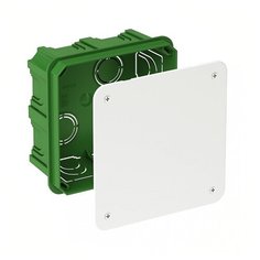 Распределительная коробка Schneider Electric IMT35122 скрытый монтаж 112x112 мм зеленый RAL 6001