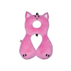 Подушка для шеи Little Car Киса, розовый