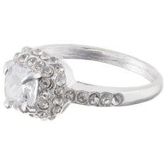 BRADEX Кольцо Бриллиантовый соблазн, размер 17