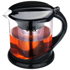 Vitax Заварочный чайник Alnwick VX-3304 1 л прозрачный/черный