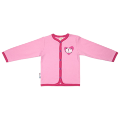 Распашонка lucky child размер 26 (80-86), розовый