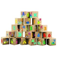 Кубики Little hero Letter & Number Blocks (3045)