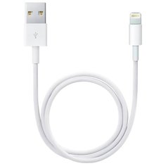 Кабель Apple USB - Lightning (MD818ZM/A) 1 м белый