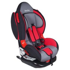 Автокресло группа 1/2 (9-25 кг) BamBola Navigator Isofix, серый/красный