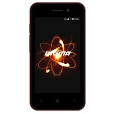 Смартфон DIGMA LINX ATOM 3G красный