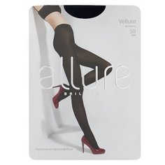Колготки ALLURE Brilliant Velluto 50 den, размер 2, nero (черный)