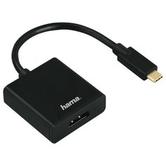 Переходник HAMA DisplayPort - USB Type-C (00135725) черный