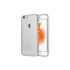 Чехол EVA IP8A010-6 для Apple iPhone 6/iPhone 6S прозрачный/серебристый