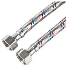 Гибкая подводка для воды RangyRain 15663/15665/15667/15669/15671/15673/15675/15677/15681/15683/15685/15687/15689/16478 15687 гайка - гайка ½ 600 мм