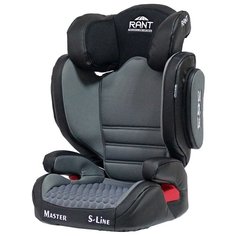 Автокресло группа 2/3 (15-36 кг) RANT Master SPS, grey РАНТ