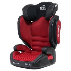 Автокресло группа 2/3 (15-36 кг) RANT Master SPS, red РАНТ