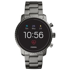 Часы FOSSIL Gen 4 Smartwatch Explorist HR (stainless steel) smoke