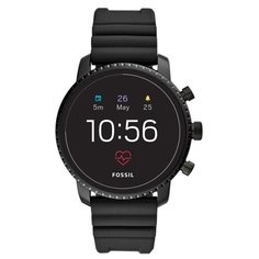 Часы FOSSIL Gen 4 Smartwatch Explorist HR (silicone) black