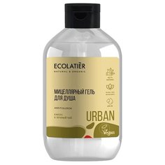 Гель для душа Ecolatier кактус и зелёный чай, 600 мл