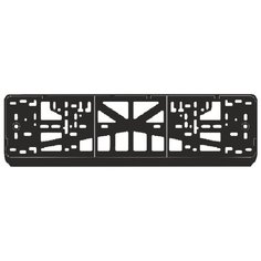 Рамка для номера AVS RN-01 A78109S черный