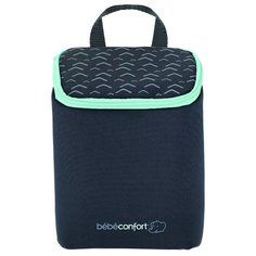 Bebe confort Контейнер-сумка термоизоляционная для бутылочек, черный/зеленый