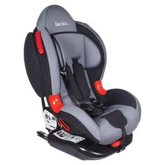 Автокресло группа 1/2 (9-25 кг) BamBola Navigator Isofix, серый/черный