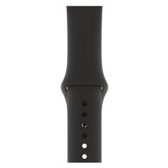 Apple Спортивный ремешок (для корпуса 44 мм), размеры M/L и L/XL черный