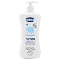 Chicco Baby moments Пена для ванн без слез (с дозатором) 500 мл