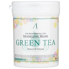 Anskin маска альгинатная Green Tea успокаивающая, 240 г, 700 мл