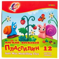 Пластилин Луч Кроха 12 цветов (23С1484-08)