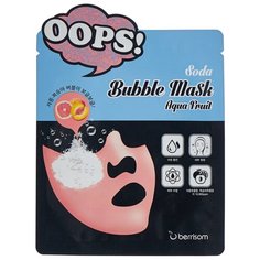 Berrisom маска-пилинг для лица Soda Bubble Mask Aqua Fruit 18 мл