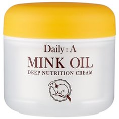 Deoproce Daily: A Mink Oil Deep Nutrition Cream Крем для лица с маслом норки, 50 г
