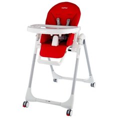 Стульчик-шезлонг Peg-Perego Prima Pappa Follow Me ПВХ fragola