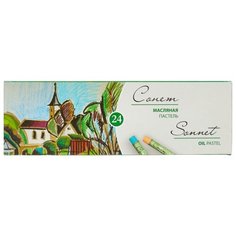 Невская палитра Пастель масляная Сонет 24 цвета (7041156)