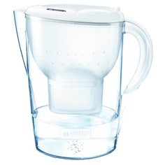 Фильтр кувшин Brita Marella XL Memo MX+ четырехступенчатый 2 л белый