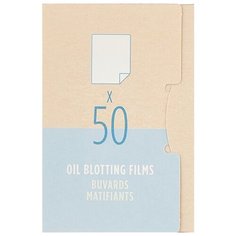 TheFaceShop Матирующие салфетки Oil Blotting Films 50 шт. бесцветный