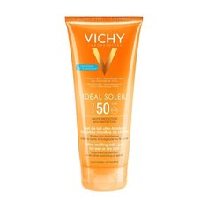 Vichy Capital Ideal Soleil тающая эмульсия с технологией нанесения на влажную кожу SPF 50 200 мл