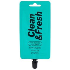 Eunyul глиняная маска Clean & Fresh для очищения пор, 15 г