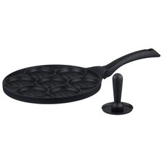 Сковорода-гриль Mallony Cotoletta 26,5 см, черный