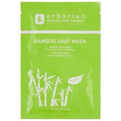 Erborian Тканевая маска Bamboo Shot Mask Бамбук увлажняющая, 15 г