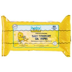 Влажные салфетки BabyLine Baby comfort Oil 80 шт.