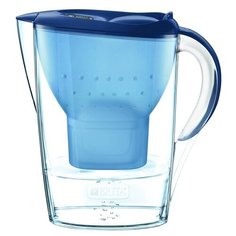 Фильтр кувшин Brita Marella Memo MX+ четырехступенчатый 1.4 л синий