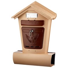 Почтовый ящик Цикл Элит 6866-00 502 х 348 мм коричневый