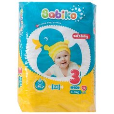 Babiko подгузники 3 (4-9 кг) 14 шт.