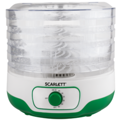 Сушилка Scarlett SC-FD421011 белый/зеленый