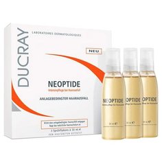 Ducray Неоптид Лосьон от выпадения волос для женщин, 30 мл, 3 шт.