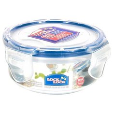 Lock & Lock Контейнер круглый пищевой Classic HPL934 прозрачный/синий