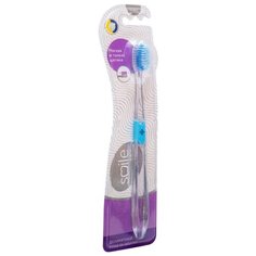 Зубная щетка Smile Care 823 деликатный уход, мягкая, голубой
