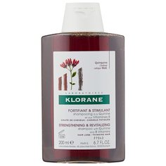Klorane шампунь Strengthening & Revitalizing Shampoo with quinine and B vitamins 200 мл