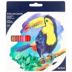 Kite акварельные цветные карандаши, 24 цвета (K18-1050)